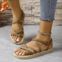 Casual Shoes Women's Fashion Trend Strap Non-slip Wear Comfortable Soft Soled Flat Sandals