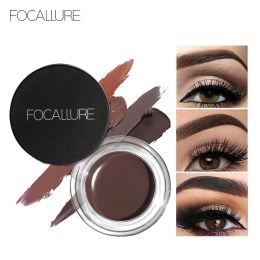 Enhancers FOCALLURE 5 Colours Eyebrow Gel Waterproof Long Lasting Eyebrow Enhancer Eye Brow Powder Cream Makeup Women Cosmetics