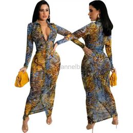 Basic Casual Dresses Summer Outfits For Women 2023 Beach Cover Up Luxury New Sexy Print Cardigan Dress Polyester Swimsuit Tunics Pareos Free Shipping 240419