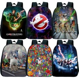 Bags Ghostbusters Afterlife Print Kids Mini Backpack Children Kindergarten Bookbags Toddler Boys Girls Anime Rucksacks Mochila Gifts