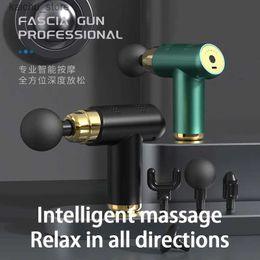 Electric massagers Muscle massager gun facial massager neck massager back Cervical body relaxation therapy pistol mini portable electric massager Y240425