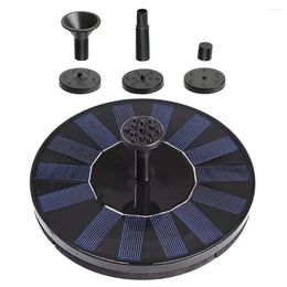 Garden Decorations Solar Floating Water Fountain Powered Pump Multifunction Pond For Bird Bath