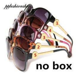 Women Travel Fashion Sunglasses Metal Frame Gradient Sun Glasses Designer Summer Eyewear 5 Colors Ppfashionshop6275695