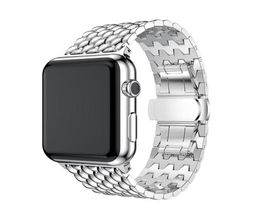 Stainless Steel Butterfly buckle band for Apple Watch 38mm 40mm 42mm 44mm Watchband for Apple iWatch Series 4 3 2 1 Strap Bracelet5155868