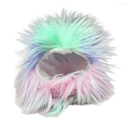 Dog Apparel Pet Lion Hat Shape Cosplay Cute Cat Wig Set For Halloween Parties Festive Costumes Small To Medium-large