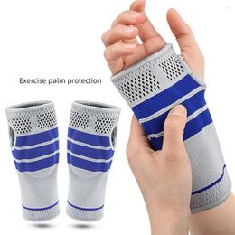 Wrist Support Nylon Sleeve Palm Protector Pain Relief Hand Guard For Tendonitis Arthritis Sprains Carpal Tunnel Fitness Workout