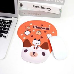 Mouse Pads Wrist Rests Cartoon Mouse Pad with Wrist Rest Computer Laptop Notebook Keyboard Mouse Mat with Hand Rest Mice Pad Gaming with Wrist Support Y240419