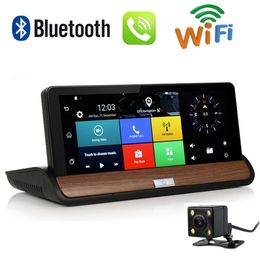 7 Inch Full HD 1080P 3G Wifi WIFI Rearview Camera Android 50 Car DVR GPS GSensor 16GB Bluetooth Dual Lens Navigation System5641160