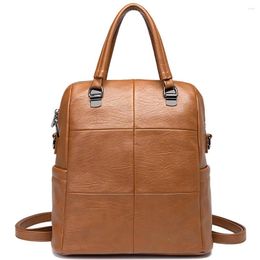 Backpack Style Brand Backpacks Bags For Women Female Luxury Designer Handbags Ladies Large Capacity Traval Girls Fashion Shopper 2024