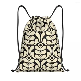 Shopping Bags Orla Kiely Drawstring Backpack Sports Gym Bag For Women Men Sackpack
