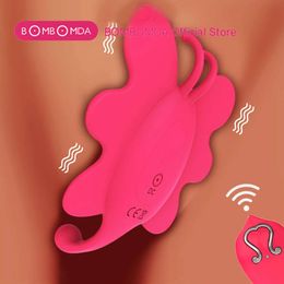 Women's Dildo Butterfly Vibrator sexy Toys for Women Wireless Remote Control Vagina Female Vibrators Couples