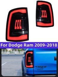 Tail Lights for Dodge Ram 20 09-20 18 Ram1500 2500 Reversing Highlight Dynamic Turn Signal Light Tail Lamp Assembly