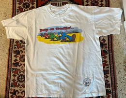 Men's T-Shirts R. Crumb Robert 1998 Retro T-shirt Mens Sz XL Keep Truck Art 90s T-shirt (1) J240419