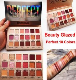 Original Beauty Glazed eye shadow palette perfect 18 Colours makeup eyeshadow Ultra shimmer highly pigmented Eyeshadow nude Pro Eye7138555