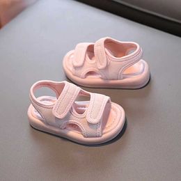 3JZM Sandals Summer Kids Shoes for Girls Sandals Fashion Boys Beach Sandals Newborn Sneakers Infant First Walkers Toddler Girl Sandals 240419