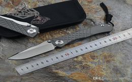 Kevin john M390 folding knife CR Umnumzaan titanium handle camping hunting survival pocket knives EDC tools for gift and colletion2742008