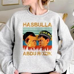 Women's Hoodies Hasbulla Women Fleece 2024 Streetwear Anime Clothes Kawaii Hood