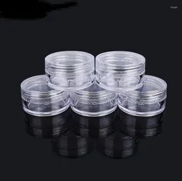 Storage Bottles 500pcs/lot 20g Clear Cream Jar 20ml Bottle Loose Powder Container Cosmetic Packing Face