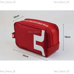 Style Golf Bag Pouch Two Zippers Independent Space Multifunctional Er Supplies for Men and Women Famous Design High Quality J Lindeberg 859