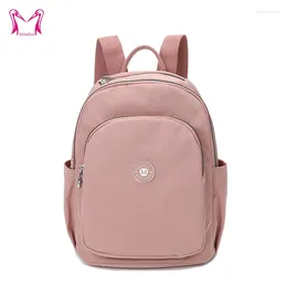 School Bags Mindesa High Quality Portability Nylon Fashion Backpack Schoolbag Lightweight Waterproof 8729