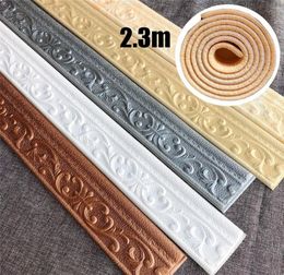 Wall Stickers Self Adhesive Waterproof Baseboard Wallpaper Border Sticker Living Room Bedroom Home DecorationsWall5869193