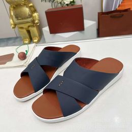 Slippers Summer Casual Simple Crossover Open Toe Flat Sandals Outside, Instagram Beach Shoes