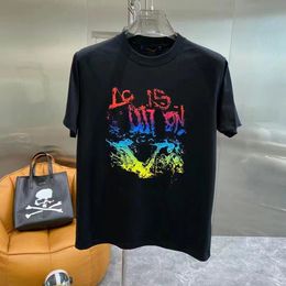 Men's T-shirt Women's Designer brand letter t shirt Loose T-shirt Top Men's Casual Shirt Luxury Clothing Street Clothing Short Sleeve Polos T-shirt Asian Size S-XXXXL