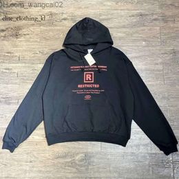 Designer Men's Hoodies Vetements Hoodie Washed Pink Vetements Fashion Vetements T Shirt Men Women Nothing I Just Got Lucky Vintage Hooded Oversized VET Pullover 465