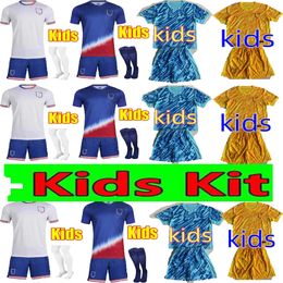2023 2024 2025 United states PULISIC Soccer Jerseys McKENNIE REYNA McKENNIE WEAH SWANSON USAs 23 24 25 MORGAN RAPINOE kids kit Football Shirt