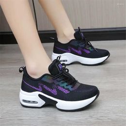 Casual Shoes Plateforme Height Increasing Women's Comfortable Sneakers Flats Red Women Summer Boots Ladies Sport Cute Health S