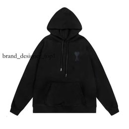 Fashion Brand Designer New Amis Tracksuit Hoodie Couple Sweater Men Classic Big Love Fashion Hoodies Hooded Couple Pullover Sweater Simple Casual Top Clothing 5842