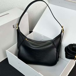 Bags Single Underarm High Leather Black Small Cross Women