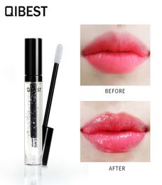 QI Lip Plumper Gloss Volume Lips Extreme Moisturizer Plump Oil 3D Transparent Waterproof Clear Plumping Makeup3810282