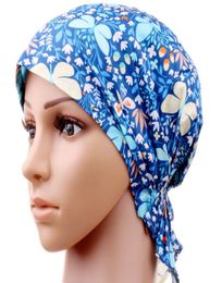 Chemo Hat Woman039s Stretchy Beanie Bandana Turban Cap Skull Caps Head Wrap Headscarf for CancerAlopecia Hair Loss4201898