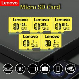 Cards New Original Lenovo Micro SD Card 2TB Memory Card C10 TF 128GB 265GB SD Flash Cards For Camera GoPro DJI Nintendo Switch