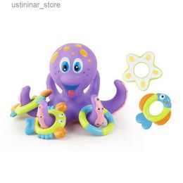 Sand Play Water Fun Childrens Octopus Bath Toys Kids Summer Pool Interactive Beach Swimming Play Water Games Educational For Baby Toddlers L416