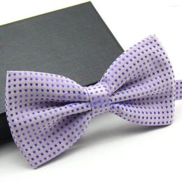 Bow Ties Fashion Men's Adjustable Tuxedo Polka Dots Wedding Party Bowtie Tie Drop