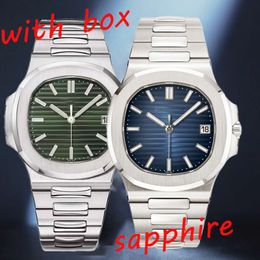 Relógio masculino Designer relógios de alta qualidade Máquinas automáticas de luxo 2813 relógios de movimento com caixa de aço inoxidável Sapphire luminous Sapphire Top Watch TD