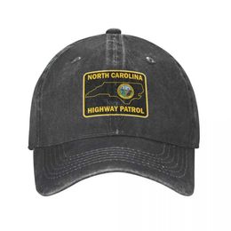 Ball Caps North Carolina Highway Patrol - Badge Patch emblem shield Cowboy Hat Anime Hat Christmas Hat Women Mens