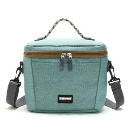 Bags SANNE 7L Thermal Insulated Ice Bag 600D Waterproof Oxford Cloth Cooler Bag Portable Reusable Picnic Cooler Bag Lunch Box