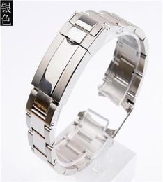 Watch Bracelet For GMT Men Fine-Tuning Pull Button Clasp Strap Stainless Steel Watch Band Chain strap272B1551781