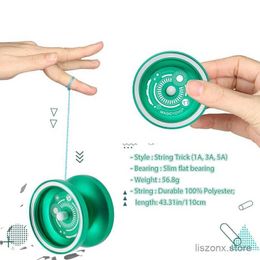 Yoyo Responsive Yoyo T7Metal Aluminum Yo Professional Yoyo For Kids Beginner With Bag And 5 Replacement Yoyo Strings