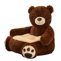 Bear Folding Baby Animal Chair Kids Sofa Anime Plush Bedtime Toys Teddy Skin