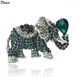 Brooches Donia Jewellery Fashion Brooch Animal Elephant Accessories Men And Women Clothing