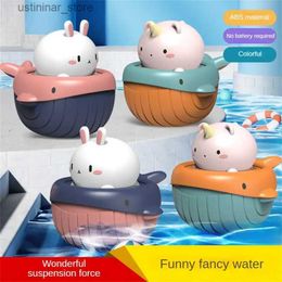 Sand Play Water Fun Little Rabbit Cute Little Whale Bath Toys Water Spray Baby Bathing Toy Water Toys L416