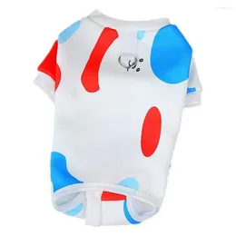 Dog Apparel Pet Pajamas Cute Printed Jumpsuit Cross-dressing Cow Outfit Four-legged Clothes For Small Medium Dogs & Cats