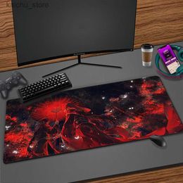 Mouse Pads Wrist Rests Tian Guan Ci Fu Mouse Pad XXL Pc Gamer Keyboard Carpet Mause Mat Gaming Accessories Computer Desk Mat Large Manga Mousepad Mice. Y240419