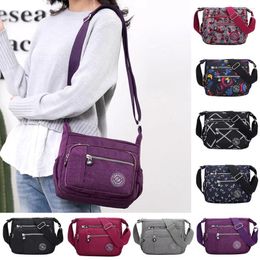 Bag 2024 Fashion Nylon Messenger Shoulder Bags Vintage For Women Large Capacity Ladies Handbags Casual Crossbody Waterproof