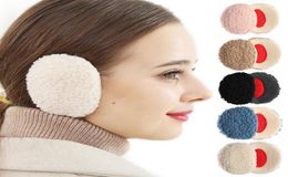 Berets Adults And Kids Fleece Winter Warm Ear Protection Cover Bandless Muffs Earmuffs Warmers5774126