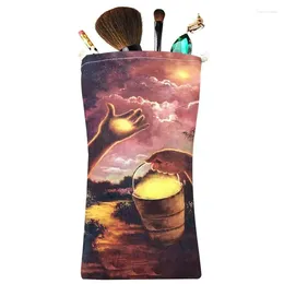 Storage Bags 26 16cm Drawstring Tarots Cards Bag Rune Constellation Witch Divination Board Games Accessories Jewellery Dice Pouch